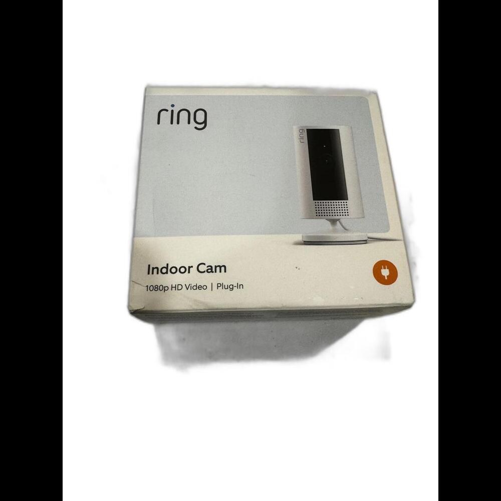 Ring Indoor Cam - 1080p HD Video Plug-In Security Camera
